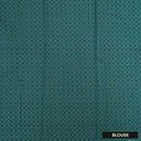 Sea Green With Black Zari  Silk Cotton Saree