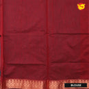 Blue With Light Maroon Kalyani Cotton Saree