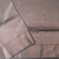 Grey Colour Soft Silk Saree