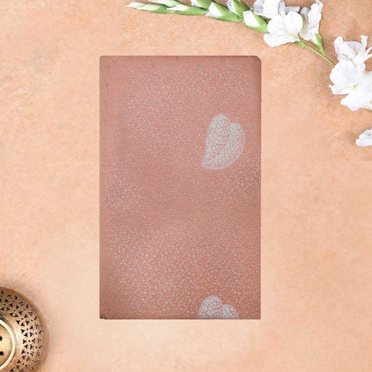 Peach Colour Soft Silk Saree