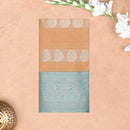 Sandal With Green Silk Cotton Saree