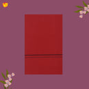 Red  With Brown Border Men’s Temple Wear Dhotis