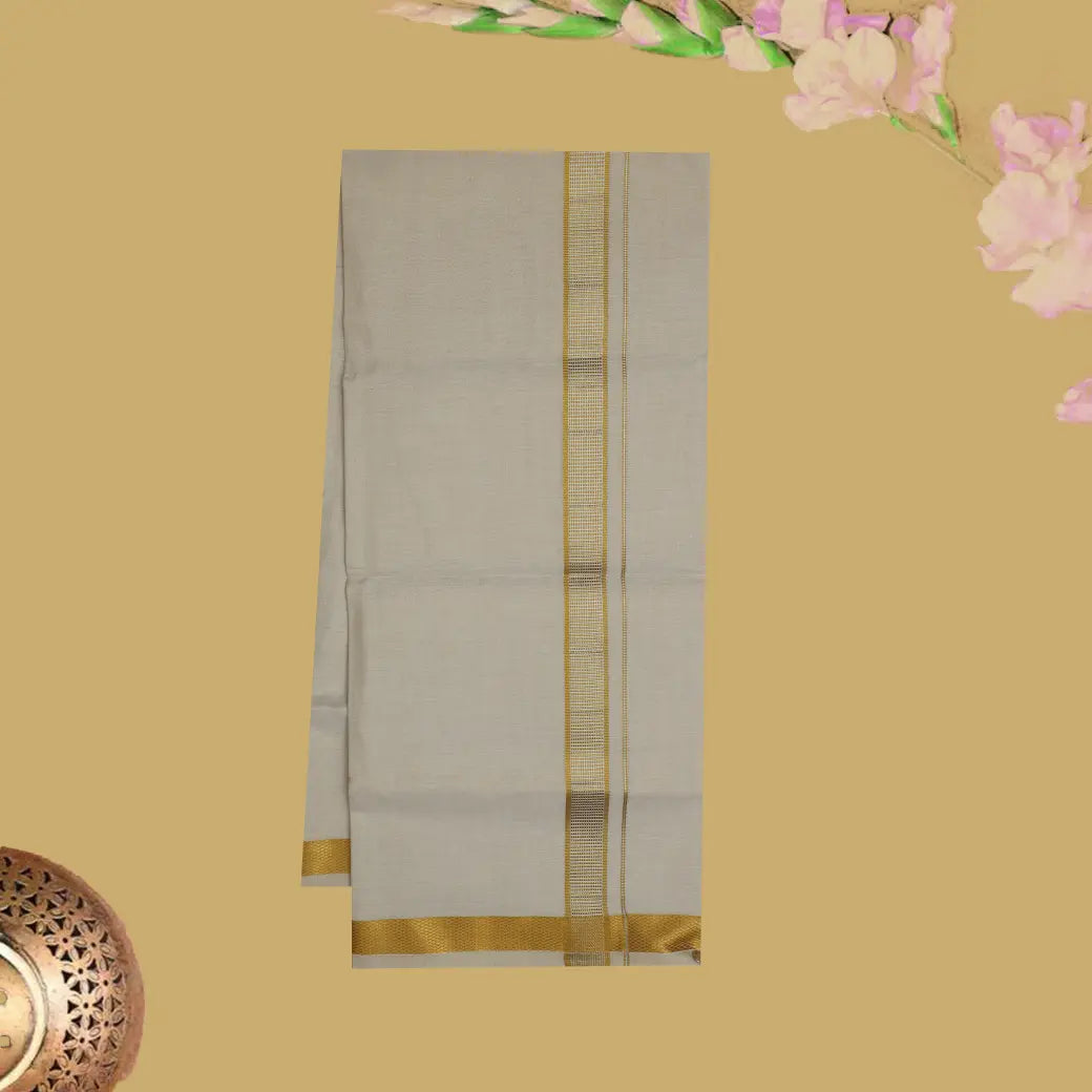 Gold Tissue with Men’s Dhoti