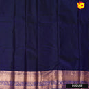 Baby Pink with Navy Blue Soft Silk Saree