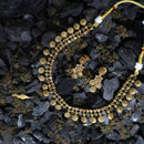 Antique Coin Necklace with earrings - Thenianantham