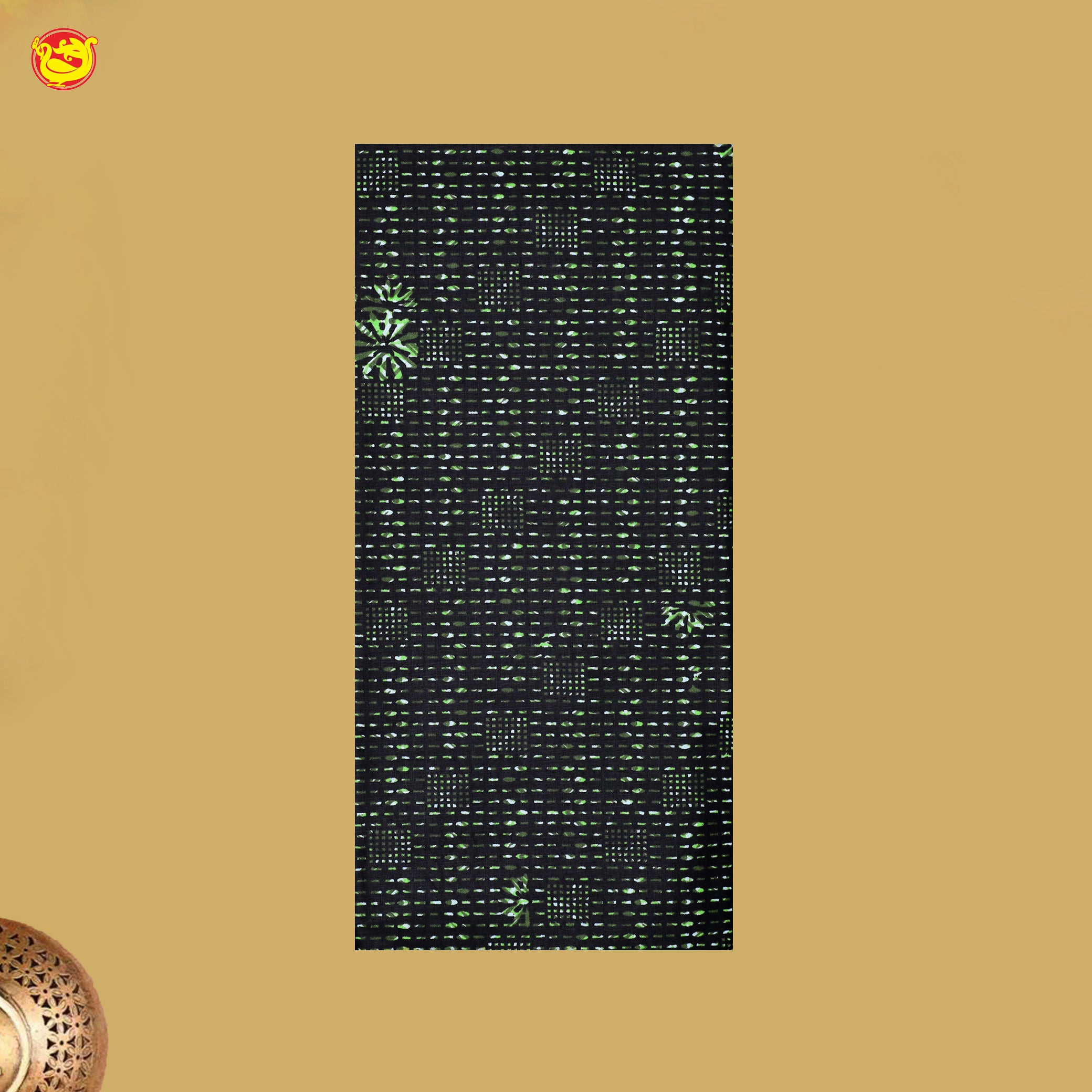 Men’s Checked Cotton Stitched Lungi