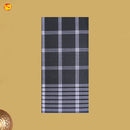 Men’s Checked Cotton Stitched Lungi