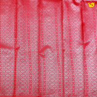 Sandel with Red Mango Motifs Kubera Pattu Saree - Thenianantham