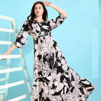 Black Colour Women’s Nighty