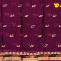 Multicolour  Pure Bengal Cotton Saree without Blouse