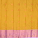 Yellow with Lavender Art Silk Saree - Thenianantham