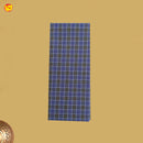 Men’s Grey Checked Cotton Stitched Lungi