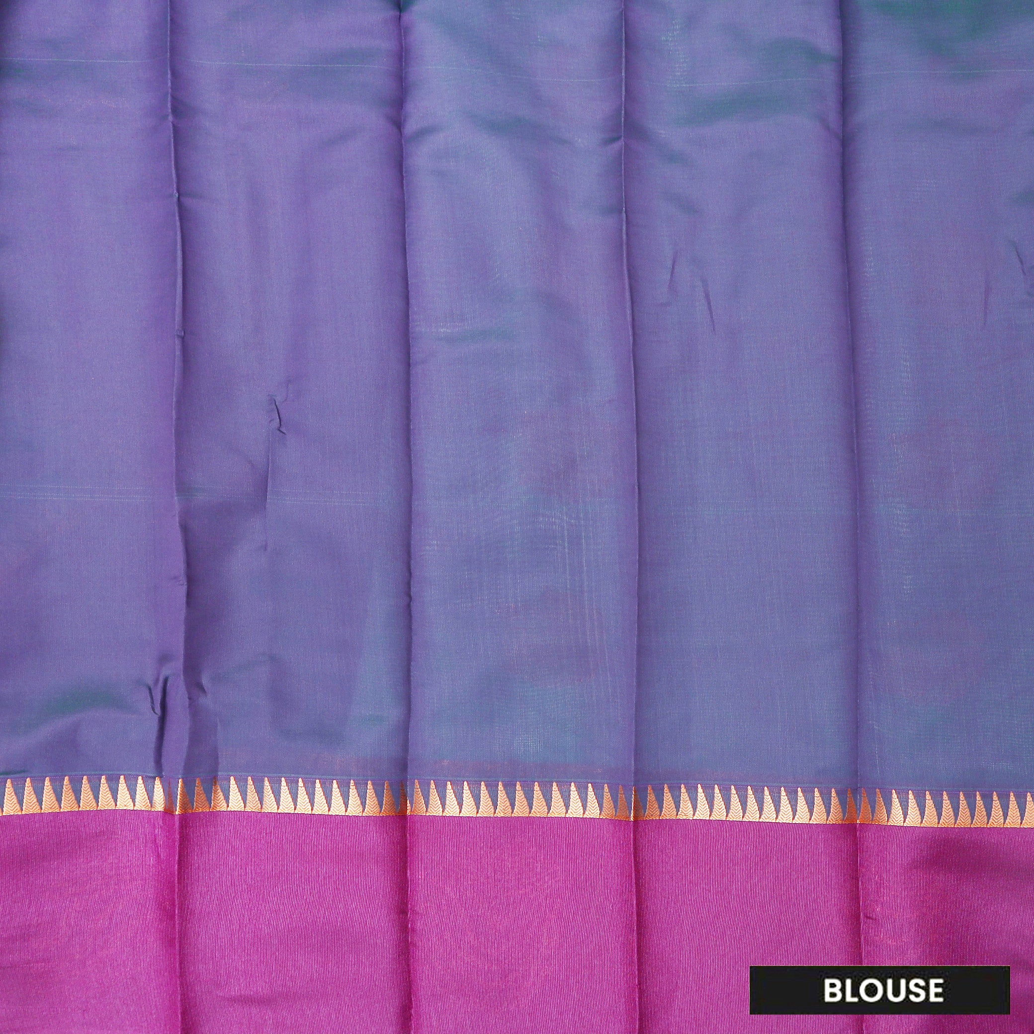 Green With  Purple Border Silk Cotton Saree