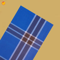 Men’s Checked Cotton Stitched Lungi