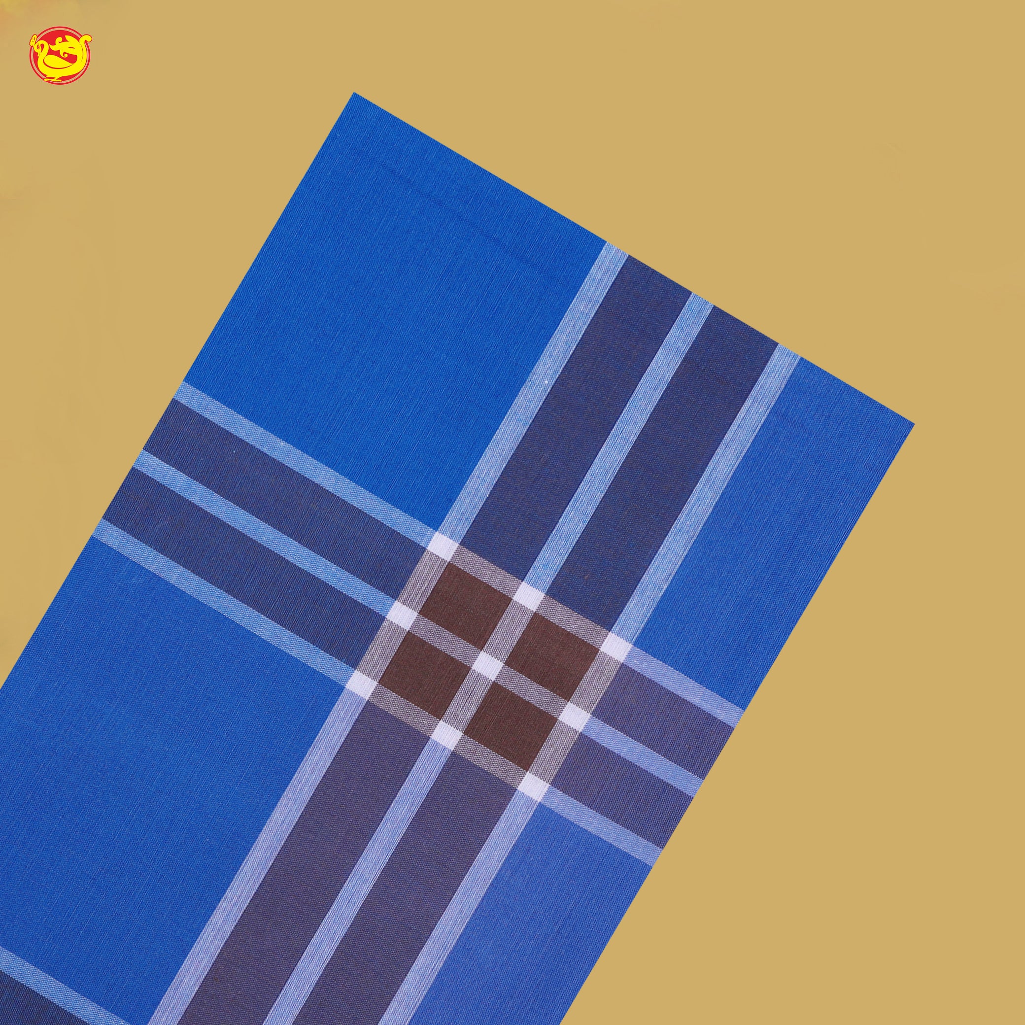 Men’s Checked Cotton Stitched Lungi