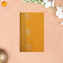 Yellow with Blue Soft Silk Saree - Thenianantham