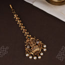 Antique maang tikka with pearl hangings