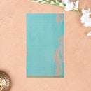 Sky Blue with Green Soft Silk Saree