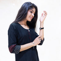 Mega- Black with a red and white Ladies Branded Co-ord-set Readymade