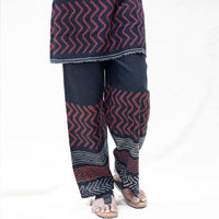 Mega- Black with a red and white Ladies Branded Co-ord-set Readymade