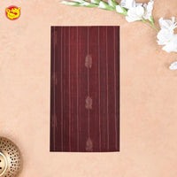 Maroon With Green Pure Silk Cotton Saree - Thenianantham