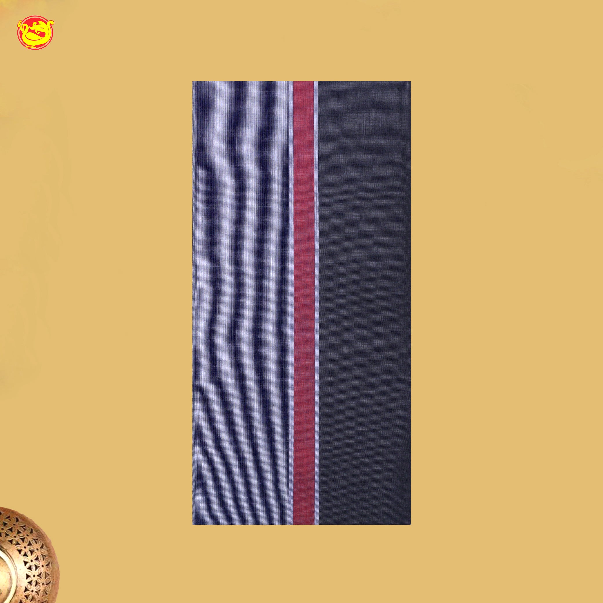 Men’s Checked Cotton Stitched Lungi