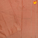 Dusty Orange Arani Fancy Silk Saree