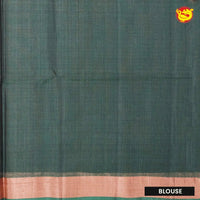 Maroon With Green Pure Silk Cotton Saree - Thenianantham