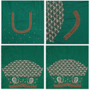 Green Bridal Aariwork Blouse - Thenianantham