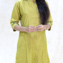 Aadhira-Lime Green Ladies Branded Co-ord-set Readymade