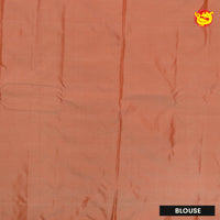 Dusty Orange Arani Fancy Silk Saree