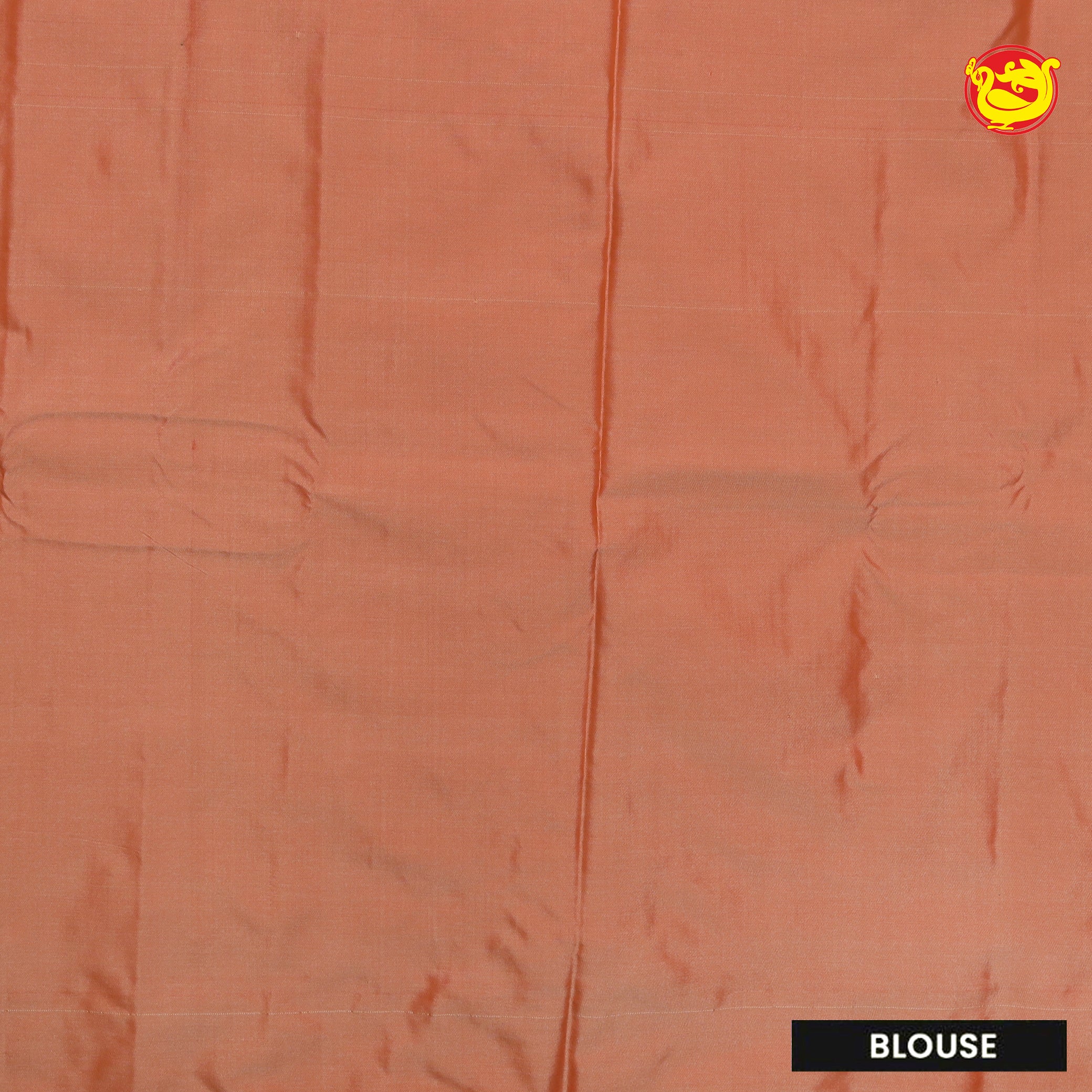 Dusty Orange Arani Fancy Silk Saree