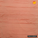 Dusty Orange Arani Fancy Silk Saree