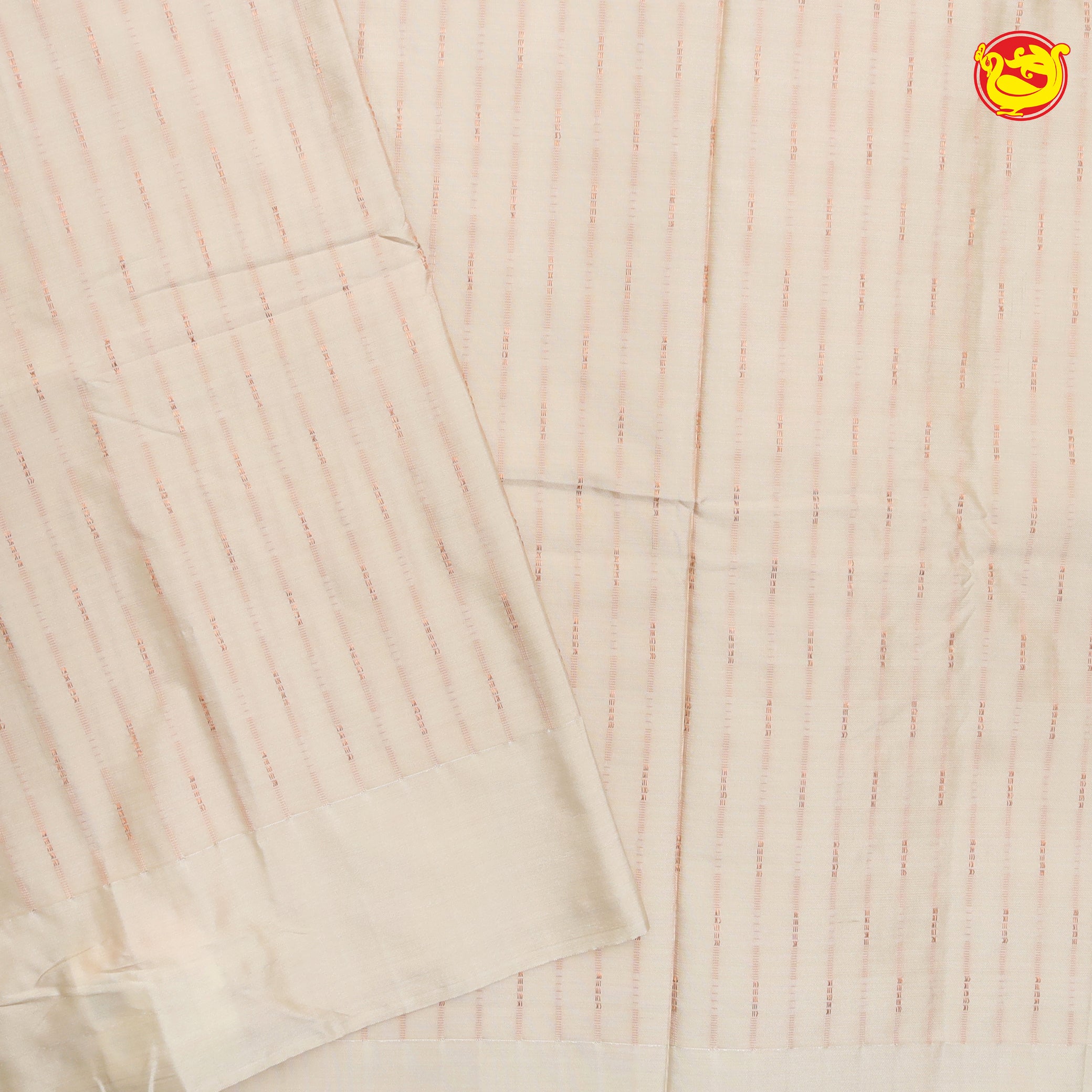 Off-White with Arani Fancy Silk Saree