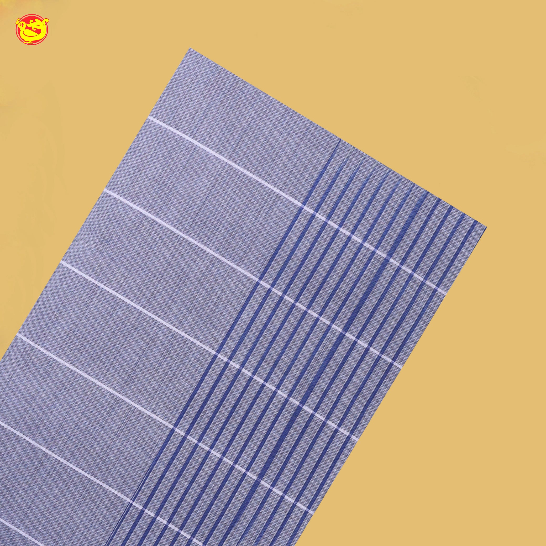Men’s Checked Cotton Stitched Lungi