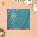 Teal blue with Kota Silk Saree - Thenianantham