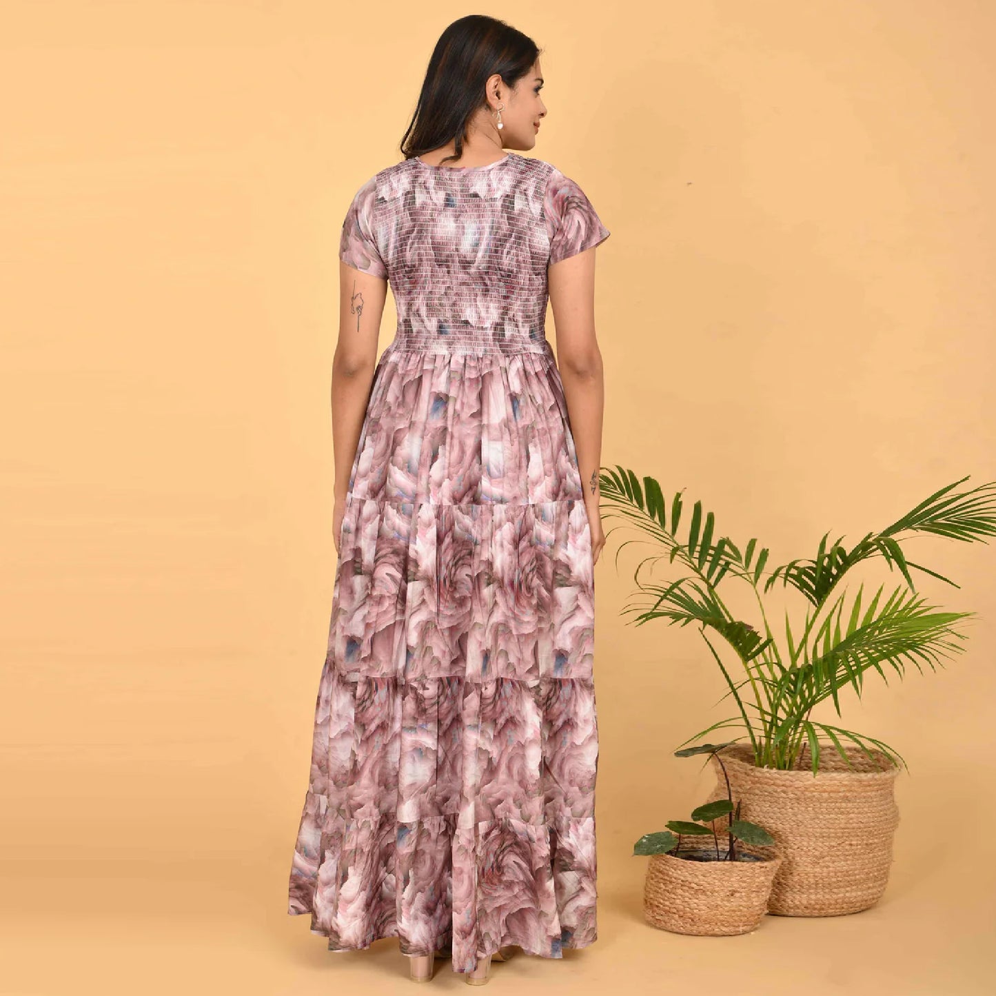 Brown Colour Women’s Nighty