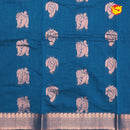 Blue With Maroon Kalyani Cotton Saree