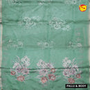 Light Green with Kota Silk Saree - Thenianantham