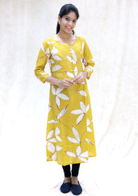 Yellow Ladies Branded Umbrella Top Readymade