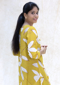 Yellow Ladies Branded Umbrella Top Readymade