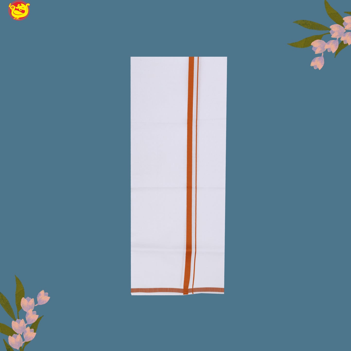 3 White Dhotis Combo Offer –  Cotton Traditional Men’s Dhoti