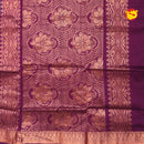 Blue With Dark Purple Kalyani Cotton Saree