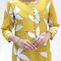 Yellow Ladies Branded Umbrella Top Readymade