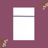 White with Green Border Single Layer Cotton Men’s Dhoti