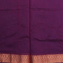 Blue With Dark Purple Kalyani Cotton Saree