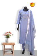 Light Blue Ladies Branded Readymade Chudi Set - Thenianantham