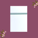 White with Green Border Single Layer Cotton Men’s Dhoti