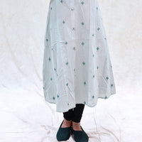 Thenmozhi-Light Powder blue Ladies Branded Umbrella Top Readymade