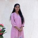 Poovizhi Light Purple Ladies Branded Co-ord-set Readymade